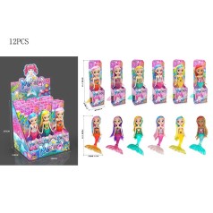 Лялька 23см C970-8 русалка 6в. /16/192/12шт.в кор.27,5*21*25см