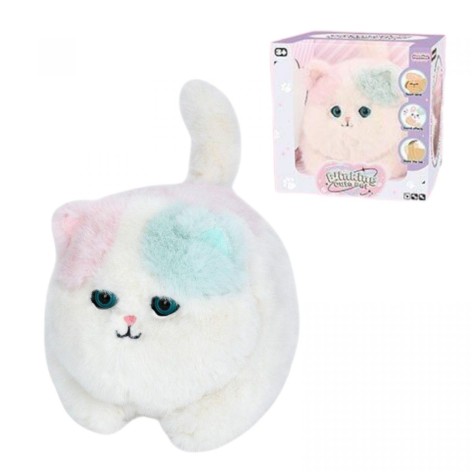 Інтерактивна іграшка MIC "Кошеня" сенсорна виляє хвостиком, мурчить 22х22х22 см