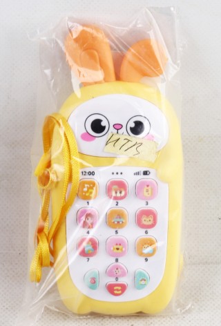 УЦЕНКА 40% Телефон мобільний 15-7см, музика, звук(англ), світло, на бат-ці, (3 кольори) /8/96/12шт в кор. 27,5-16-17,5см