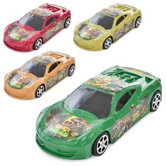 Машина инерционная, 18,5см, микс цветов, в п/э, 22,5-15-5см 