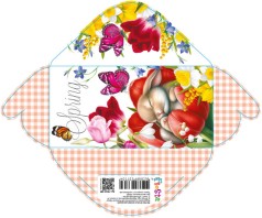 Конверт для грошей КВ-25-289 Spring, ціна за 10 шт. //