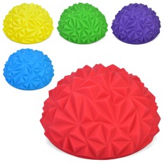 Спортивний інвентар півсфера масажна діам.16см, мікс кольорів, у п/е 16-16-8см 