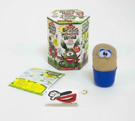 Набор креативной творчества "Grass Monsters Head" (укр)