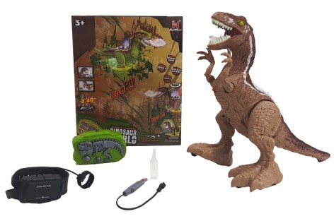 Радиоуправляемый динозавр жестами, аккумулятор, в кор.24*16*29см 
