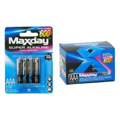 Батарейки “Maxday” Alcaline, міні-пальчикові, АAА 1,5V