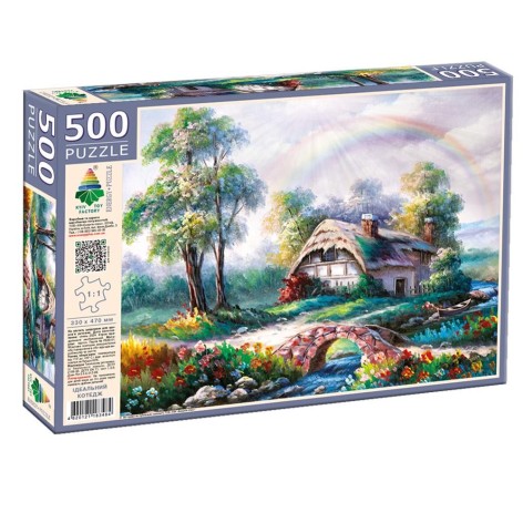 Пазлі 500 "Ідеальний котедж"