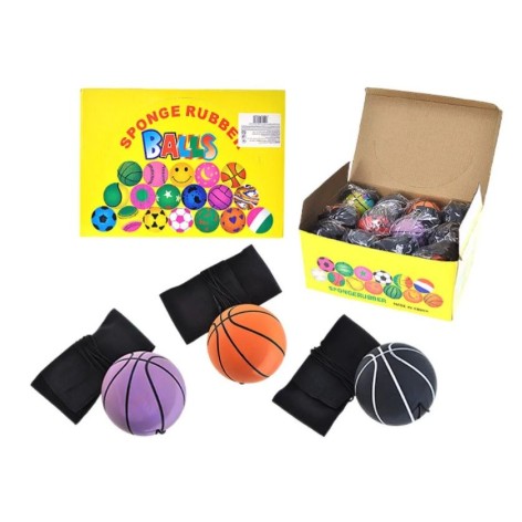 М'яч-стрибунець на браслеті (мікс видів) ціна за 1 шт