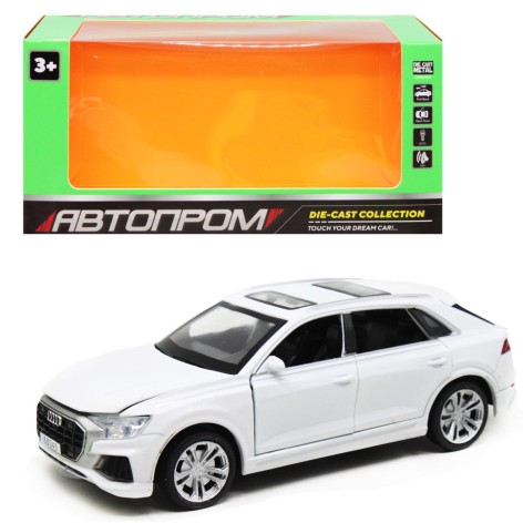 Машинка металева Audi біла