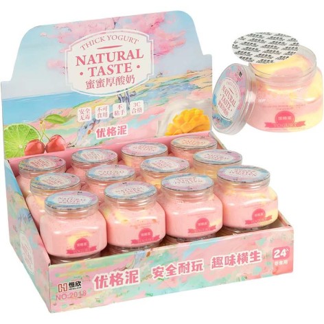 Игрушка-антистресс слайм в банке 