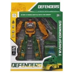 Трансформер Defenders зеленый