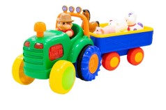 Ігровий набір - Трактор Фермера (на колесах, світло, озвучення російською мовою)