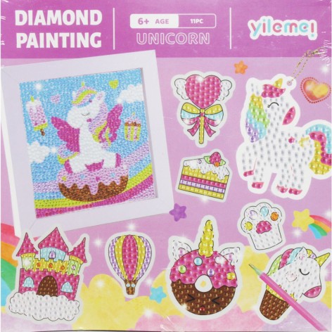 Алмазная мозаика Единорожки