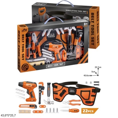 Набір інструментів 778-65 з поясом кор.43,6*5*25,7 