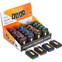 Брелок - Фонарик LED, пластиковий YYB-313