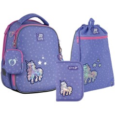 Набор рюкзак + пенал + сумка для обуви Kite 555 LP
