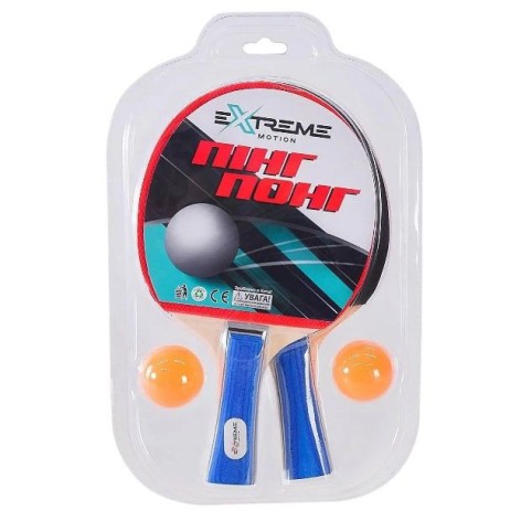 Теніс настільний (2 ракетки, 2 м'ячики)