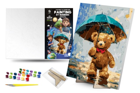 Набір для розпису по номерах Qbee 