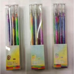 Ручки гелевые многоцветные 