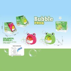 Установка з мильними бульбашками 2 види, на батарейках, пляшечка із мильною рідиною, в кор. 