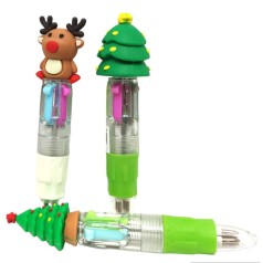 Ручка шариковая детская 4 цвета мини 