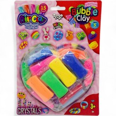 Пластилина Air Clay+Bubble Clay блистер кристалл