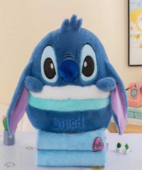 М'яка іграшка 38см, плед 100*155см 