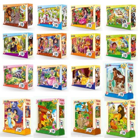 Набор мини-пазлов 