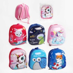 Рюкзак микс видов, одно отделение, высота 32 см, в п/е 