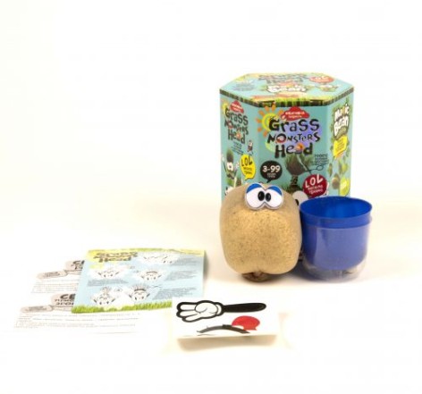 Набор креативной творчества "Grass Monsters Head" (укр)