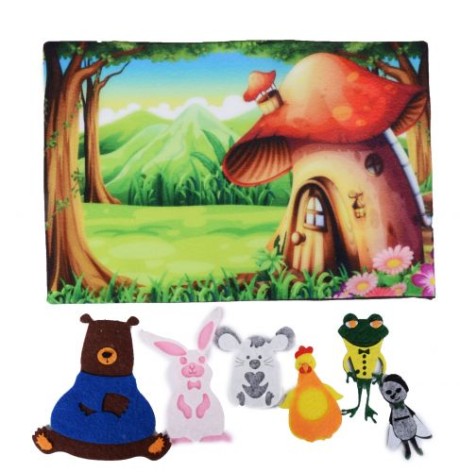 Розвиваюча гра з фетру 