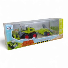 Трактор с прицепом, вид 3