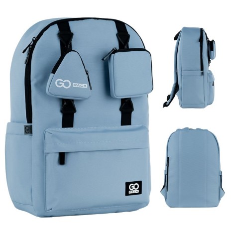 Рюкзак GoPack Education Teens 178 серо-голубой