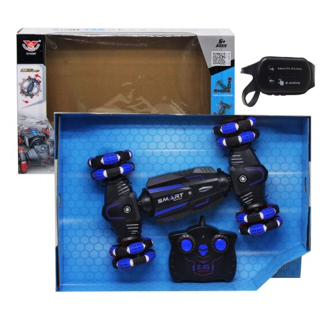 Машинка на радиоуправлении "Вездеход-трюкач", синий