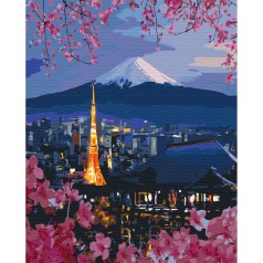 Картина по номерам: Путешествие по Японии