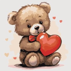 Картина за номерами на ДВП 