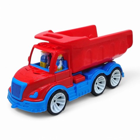 Пластикова машинка Самоскид Mati, червоно-синій