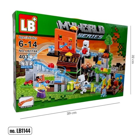 Конструктор МС LB1144 (403 дет.) 48*32*7см //