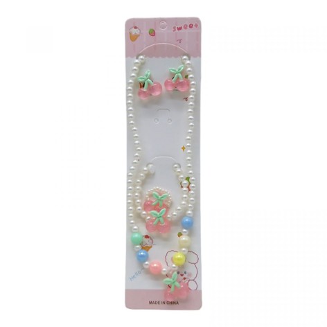 Набір дитячих прикрас "Вишеньки"