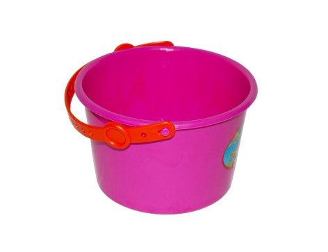 Відерце пластикове рожевий.