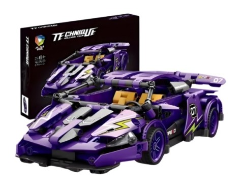 Конструктор Суперкар 570 дет, інерційний