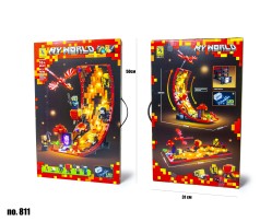 Конструктор MC QG811 913 дет+  50*31см //