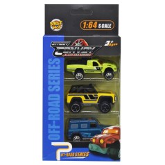 Набор металлических машинок 