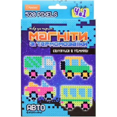 Магніти з термомозаїки Авто