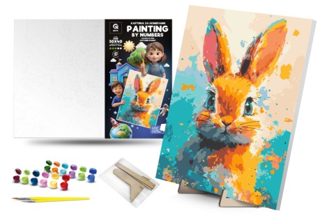 Набір для розпису по номерах Qbee 