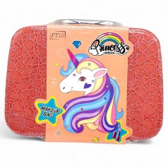 Набір аксесуарів у валізі: парфуми+годинник 