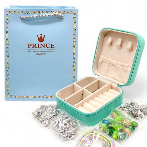 Набір для створення прикрас в зеленому футлярі