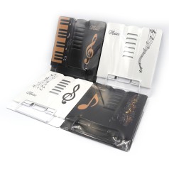 Подставка для книг метал. "Music" 15,2*15,2см,mix