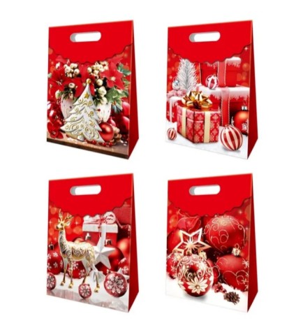 Подарунковий пакет клапан картон 150грм, 