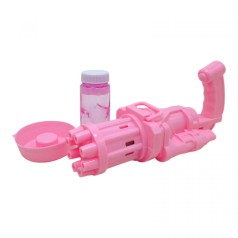 Кулемет-бластер для мильних бульбашок (рожевий)