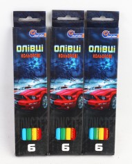 УЦІНКА 30% Олівці дерево кол. 